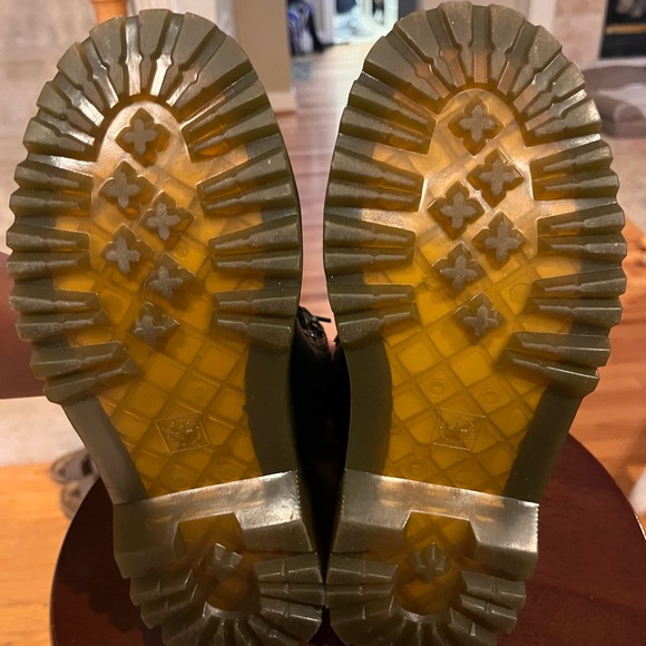 Dr. Martens Black Leather Combat Boots - Picture 6 of 9